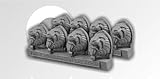 28mm Heroic Miniatures: Lion Shoulder Pads #4 (8) (Terminator)