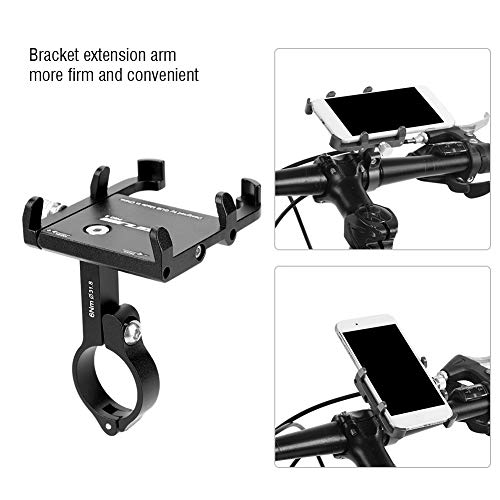 GUB PRO2 Road Fiets Mountainbike Stuur Mobiele Telefoon Houder Fietsen Accessoire Zwart Mountainbike Frame Telefoon - Image 6