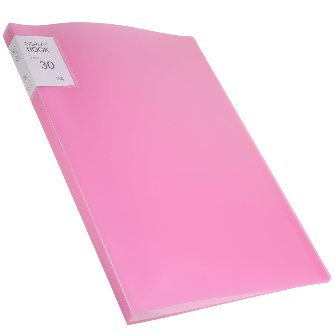 GRIRIW Book Presentation Binder Plastic Binder Sleeves Presentation Folders Storage Book A3 Portfolio Case Poster Binder Artist Bag Posters Student Manuscript Turn The Page Pp