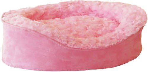 Pampered Pets Oval Pet Bed, Small, Passion Pink