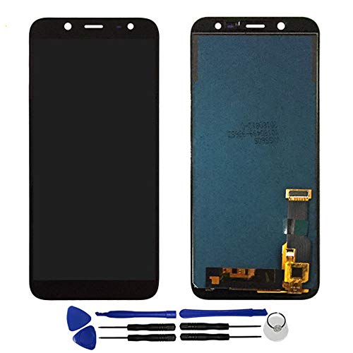 OYOG Replacement for Samsung Galaxy J6 2018 J600 J600F/DS Touch Screen Digitizer Assembly LCD Display (No Bezel Frame) (Black)