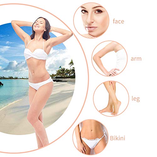 MOOKOO Flawlessly Women's Painless Hair Remover for Leg Women Epilator Hair Removal Electric Shaver for Womenâ€”As Seen On TV
