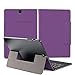 IVSO Keyboard Case for Galaxy Tab S3 9.7,Samsung Galaxy Tab S3 9.7 Case with Keyboard Ultra-Thin Detachable Wireless Keyboard Stand Case for Samsung Galaxy Tab S3 9.7 SM-T820/SM-825 Tablet(Purple)