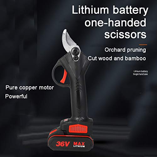 21v Kabellose Elektrische Astschere 2ah Wiederaufladbare Lithiumbatterie-astschere 30 Mm Schnittdurchmesser, Leicht Und… – Bild 6