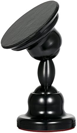 Wankaku Generation 2 Universal Car Dashboard Mount, Phone Holder, Nanofilm Adsorption, No Magnetic Disc, 720 Degree Free Rotation, Aluminum Alloy With CNC And Anodization Main Body (Black)