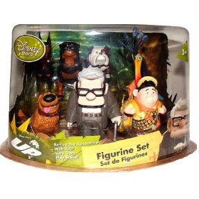 Amazon Com Disney Pixar Up Movie Up 7 Piece Figurine Set 41dlBQojGfL