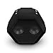 Boombotix Boombot REX Wireless Ultraportable Weatherproof Bluetooth Speaker for iPods Smartphones Tablets and Laptops - Pitch Black (Newest Version)
