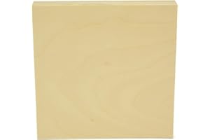 LKN ART Woodcrafter 1/2" Thick Baltic Birch Plywood Square 14 Inch