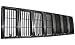 Grille for Jeep Cherokee 97-01 Plastic Painted-Black SE and Sport Models