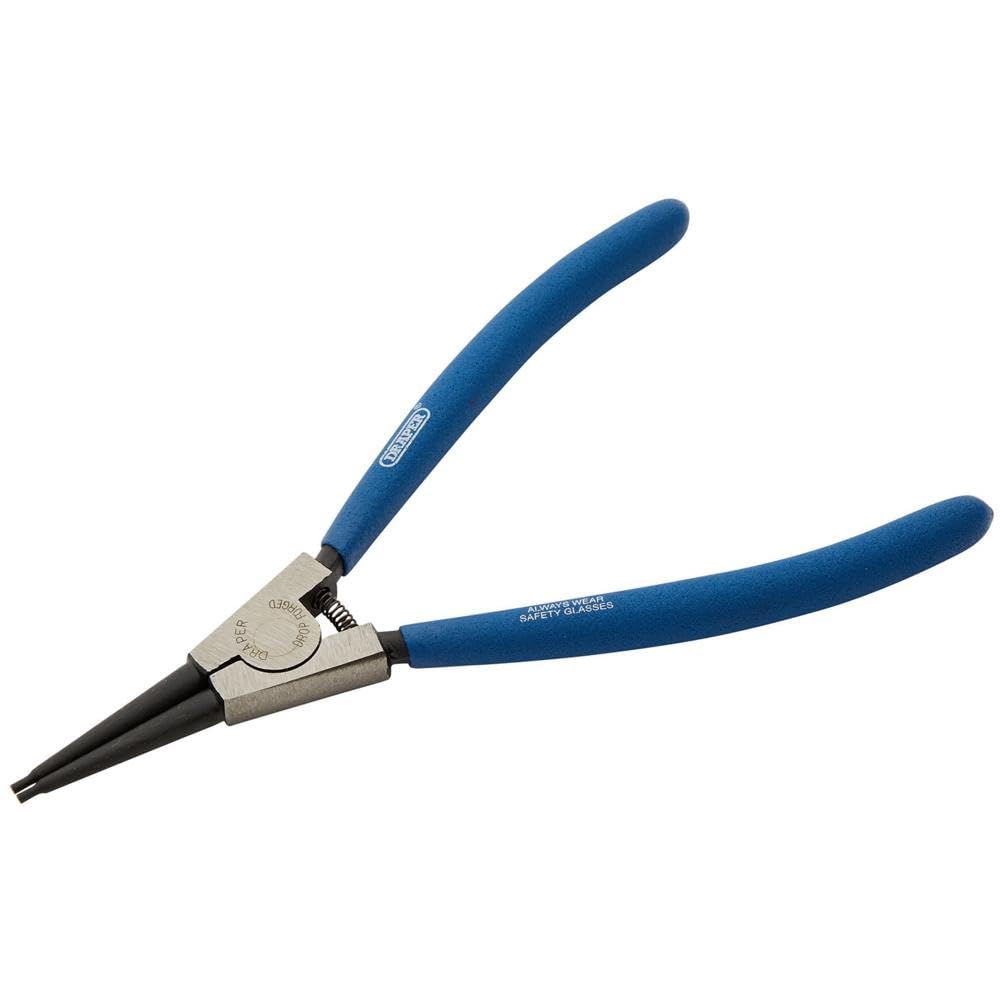 Draper 56423 External 49/EXT Straight Circlip Plier, 210mm