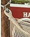 Sunnydaze Deluxe Handwoven American Style Cotton Hammock -770-Pound Weight Capacity - Natural