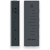 iFi GO bar - Amplificador portátil DAC/auriculares con - PCM de alta resolución 384 kHz/DSD256 - Procesamiento analógico XBas