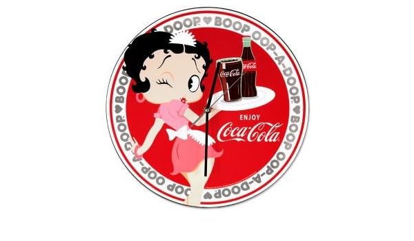 Betty Boop imán para nevera de fotos de Coca Cola -55 mm redondo ...