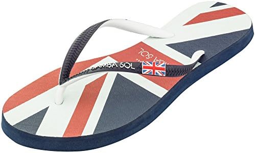 Samba Sol Flag Collection Flip Flops - Fashionable and Comfortable. Trendy and Classic Sandals for Women