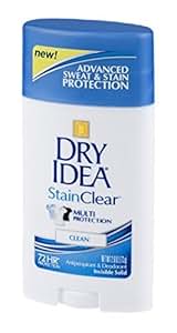 Amazon.com : Dry Idea Stain Clear Antiperspirant & Deodorant Invisible