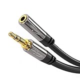 KabelDirekt (15 feet) 3.5mm Male to 3.5mm Female Stereo Audio Extension Cable - Pro Series