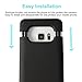 Note 5 Battery Case, Maxdara 4200 Mah External Backup Battery Charger Cover Case for Samsung Galaxy Note 5 Rechargeable Power Bank Case - (Black)