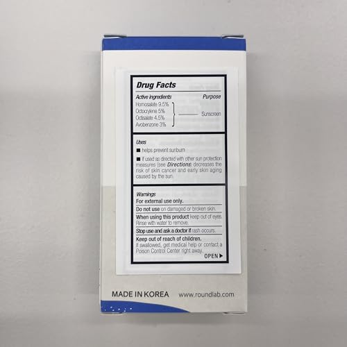 ROUND LAB Birch Juice Moisturizing Sun Stick Broad Spectrum SPF 50+, 0.67oz, Sunscreen Stick for face and body, No White Cast, Non-Sticky, Travel-Friendly, Protector Solar Barra, Korean Sunscreen