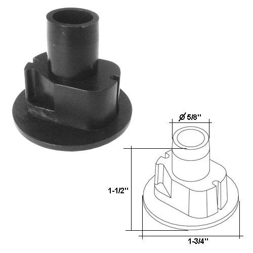 Nylon Core End Cap for Retractable Shower Doors