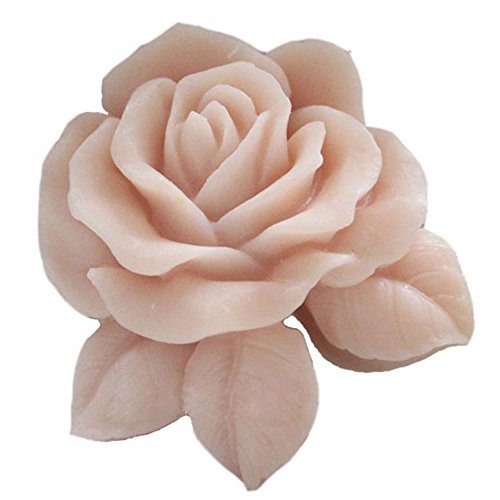 Grainrain Flower White Silicone Soap Mould Soap Making Molds Diy Craft Art Handmade Flexible Soap Mold
