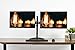 VIVO Dual LCD Monitor Free Standing Desk Mount | Heavy Duty Fully Adjustable Stand fits 2 Screens up to 27 inches (STAND-V002Z)thumb 3