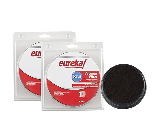 Genuine Eureka DCF-25 Vacuum Filter 67600 2-Pack