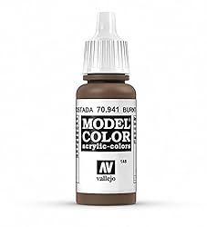 Vallejo Burnt Umber Model Color Paint, 17ml