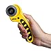 Crafty Cutter Sewing Fabric Cutter Quilting Tools for Sewing Fabric Crochet 45mm | New Safety Handle | Quilters Will Find as The Perfect Quilting Tool | Rotary Roller Fabric Cutter