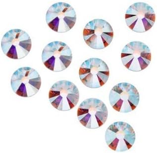 CRYSTAL AB Rhinestones FlatBack 24 SWAROVSKI 40ss