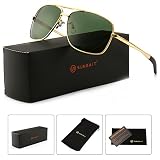 SUNGAIT Men's Polarized Sunglasses Durable Metal Frame for Fishing Driving Golf