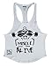 Muscle Alive Mens Bodybuilding Stringer Tank Tops Cotton Racerback Arch Hem