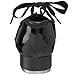 Capezio Women's N625 Jr. Tyette Tap Shoe,Black Patent,6.5 M US