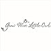 Ussore Grow With Little Owl English Vinyl Wall Decals Wall Stickers Home Decor living room office