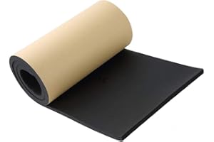 NATGAI Sponge Neoprene with Adhesive Foam Rubber Sheet, Cut to Multiple Dimensions and Lengths - DIY, Gaskets, Cosplay, Costu