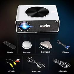 4K Projector, WiMiUS K3 5G WiFi Projector Support