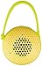 Amazon Basics Portable Wireless Nano Mini Bathroom Bluetooth Speaker, Splash-Proof, for Indoor or Outdoor Use, Yellow