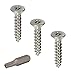 Fastenere Flat Head Torx Security Sheet Metal Screws - #10 x 1-1/4