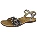 Vionic Womens Alita Ankle Strap Natural Snake Sandal - 8 M