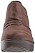 Skechers Women's Parallel-Curtail-Twin Gore Ruched Bootie Ankle Boot, Chocolate, 8.5 M US