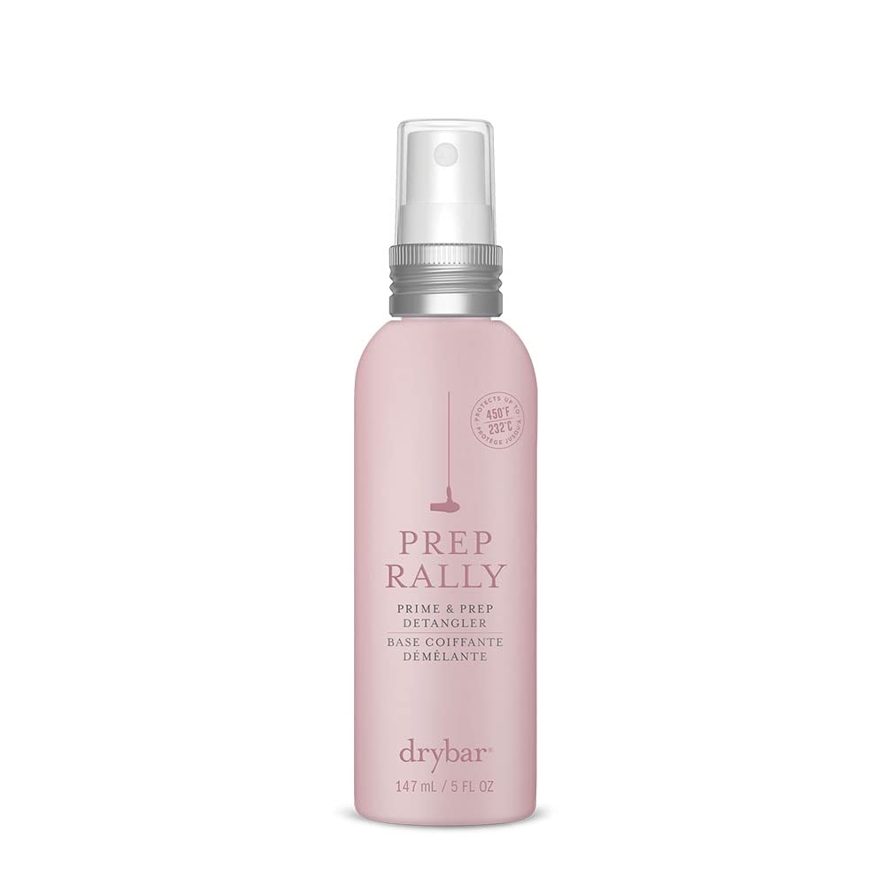 Drybar Prep Rally Primeand Prep Detangler || 147 ml || lightweight detangler preps hair for optimal styling performance and protects hair from heat up to 232°C - geat for all hair types