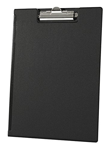 Wedo 057501 Cartella Portablocco Senza Inserto, A4, Nero