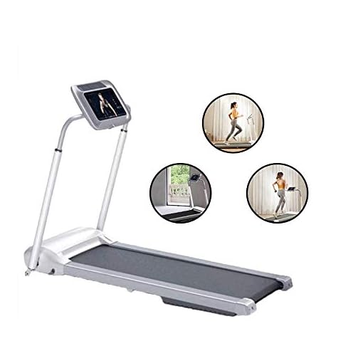 LC_Kwn Under Desk Treadmill, Folding Walking Jogging Machine with Display, Electric Motorized Treadmill for Home/Gym