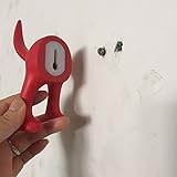 IKEA Red BASTIS Dog Tail Hook - soft rubber