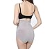 Bamboo Fiber Maternity Underwear, KUCI Women Ultra High Waist Superelastic Pregnant Panties Briefs (Large, Grey+Pink/2Pack)