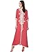 Baya Muslim Dress Dubai Kaftan for Women Half Sleeve Arabic Long Dress Abaya Islamic Clothing Girls Caftan Jalabiya 