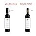 Vodolo (Set of 10) Wine Bottle Stopper - Wine Protector Air Vacuum Stoppers Beverage Bottle Stoppers Reusable Wine Bottle Sealers Food Grade Latex & Air-Tight Grip To Keep Wine Fresh, Black