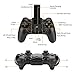 WIOR Mobile Game Controller USB Gaming Controllers with Joystick 2.4G Wireless Bluetooth Gamepad Compatible for iOS & Android Phone/Win7/8/10/XP PC/Tablet/Smart TV/TV Box/PS3 – Blackthumb 1
