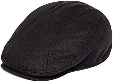 Big Wool Blend Newsboy Cap-Black W07S38E (XL/3LX) at Amazon Men's