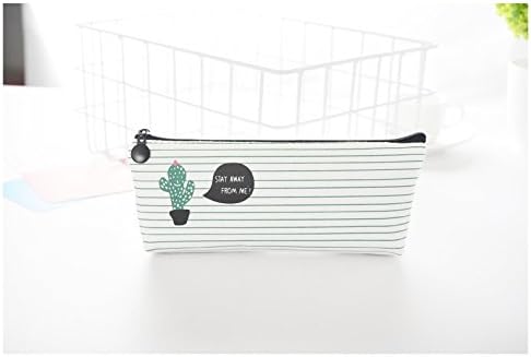 Jadebin D3 Canvas School Pencil Case Stationery Storage Organizer Pencil Pouch Kawaii Pencil Pouch Ideal for Birthday Gifts | School | Utility Holder