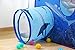 Kids Play Tunnel Tent with Pop Up Design | 2 Connected Tunnels Crawling and Fun | Seaworld Inspired Shark Tent| Children’s Play Tent Fits 2 to 3 Small Children (55 x 55 x 31.5 Inches)
